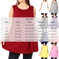 thumbnail image 3 of Timegard Camisoles pour Femmes Grande Taille Col Rond Sans Manches Blouse Ample d'Été Décontractée avec Poches, 3 of 6