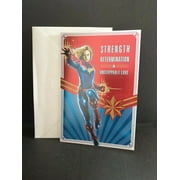 Captain Marvel Someone Special Mother’s Day Greeting Card Envelope Hallmark NEW