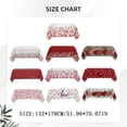 thumbnail image 4 of Xtorkit 52X70" Valentines Tablecloth|Heart Decor Tablecloths| Valentine'S Decorations for Home Cotton Table Cover Rectangle|Bright Colors Clear Prints| Easy to Clean Fast Drying for Party Picnic, 4 of 5