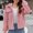 Pink, variant on Fleece Jacket Women Fuzzy Fleece Jacket Women Womens Winter Clothes Warm Jackets for Women Casual Outerwear Winter Outfits for Women Going Out Jackets for Women Light Green L