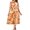 Multicolour, variant on Pisexur Womens Summer Dresses Fashion Bohemian Solid Color Maxi Dress Casual Flowy Elastic Waist Sundress Short Sleeve V Neck Button Sun Dress Tiered Swing Beach Long Dress with Pockets