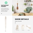 thumbnail image 3 of Miangastore Macrame Woven Ukulele Hanger Cotton and Linen Hanger for Music Instrument, 3 of 9