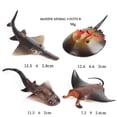 thumbnail image 2 of Ocean Animal Model Toys Marine Animals Figures Simulation Sea Life Educational, 2 of 5