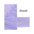 thumbnail image 6 of Girls Dress Purple Ribbed Knit Star Rhinestone Feather Tulle Princess 6 Years, 6 of 6