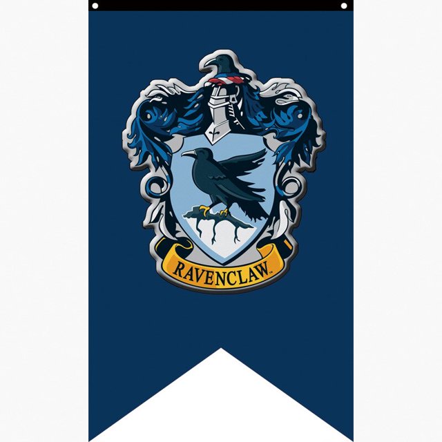 Hermione Harryy Potter serie Escuela de Magia Banner Gryffindor Slytherin fiesta Interior escena decoración Ravenclaw Hufflepuff