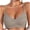 Dark Gray, variant on Wirefree Bras for Women Plus Size Lightweight Smoothing Bralette with Ruffle Back Detail and Side Support