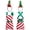 Red, variant on iiniim Girls Christmas Elf Costume Stripes Ballet Dance Leotard Cosplay Birthday Party Outfits Green 12