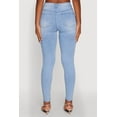 thumbnail image 5 of Womens WAX Stretch High Waisted Skinny Ankle Jeans, 5 of 5
