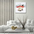 thumbnail image 5 of Epic Art 'Christmas Cats & Dogs III' by Victoria Borges, Acrylic Glass Wall Art, 24"x24", 5 of 5