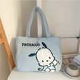 thumbnail image 1 of 2024 nuevo bolso Sanrio de dibujos animados lindo de tela Kuromi bolso de mano hombro Pacha perro lindo bolso de papelería bolso de gran capacidad, 1 of 3