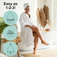 thumbnail image 3 of SpaRoom BotanicAir Ultrasonic Essential Oil Diffuser , White Ribbed Top with Woodgrain, 3 of 5