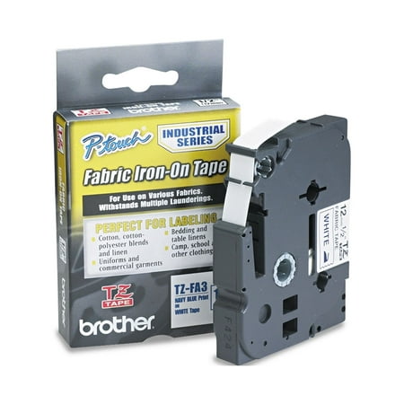 UPC 012502626053 product image for Brother Genuine P-touch TZE-FA3 Tape  1/2  (0.47 ) Wide Fabric Iron-On Label Mak | upcitemdb.com