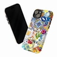 thumbnail image 3 of Mediterranean Sicily Collage Phone Case, Colorful Italian Tile & Lemon Design Protective Cover for iPhone 17 16 15 14 13 12 11 Pro Max Plus Mini, 3 of 6