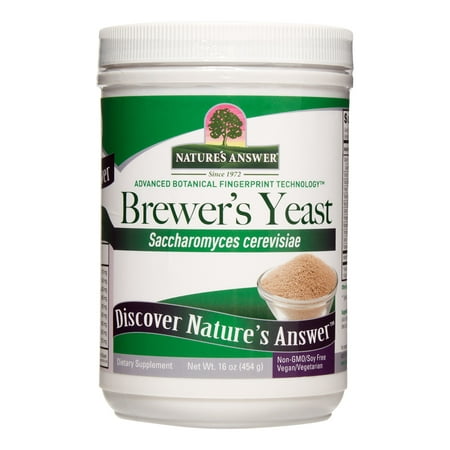 Nature's Answer Brewer's Yeast, 16 Oz (Best Brewers Yeast Brand For Lactation)
