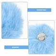 thumbnail image 4 of OUNONA 4Pcs Lightweight Blue Faux Wool Pom Poms Hat Topper for DIY Decoration, 4 of 5