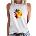 thumbnail image 1 of Birdeem Débardeur pour Femmes Mode Imprimé Col Rond Ample Sans Manches T-Shirt Chandail, 1 of 12