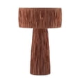 thumbnail image 4 of Shelby Rafia Brick Red Table Lamp, 4 of 9