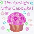 thumbnail image 2 of CafePress - Auntie's Little Cupcake Infant Creeper - Baby Light Bodysuit, Size Newborn - 24 Months, 2 of 4
