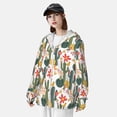 thumbnail image 3 of Lsque Summer Cactus With Blooming UPF 50+ Lightweight Sun Protection Men's Women's Long Sleeve Shirt, Hoodie Performance -3X-Large, 3 of 9