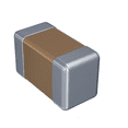 thumbnail image 2 of Pack of 60 C1608X7R1V224K080AB Ceramic Capacitor 0.22 µF ±10% 35V X7R 0603 (1608 Metric), 2 of 2