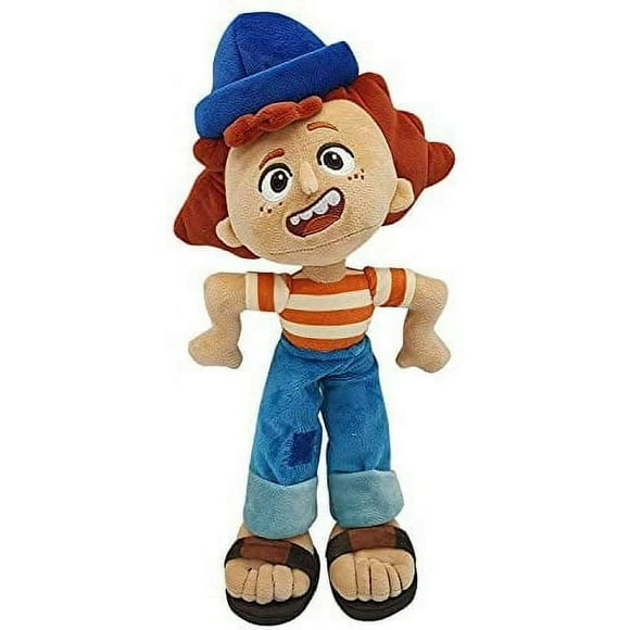 Plush Cartoon New Cartoon Movie Character Plush Doll, 38CM Luca Soft Plush Doll, Purple sea Monster Short Plush Toy,Animation Plush Toy Children’s Gift,Giulia