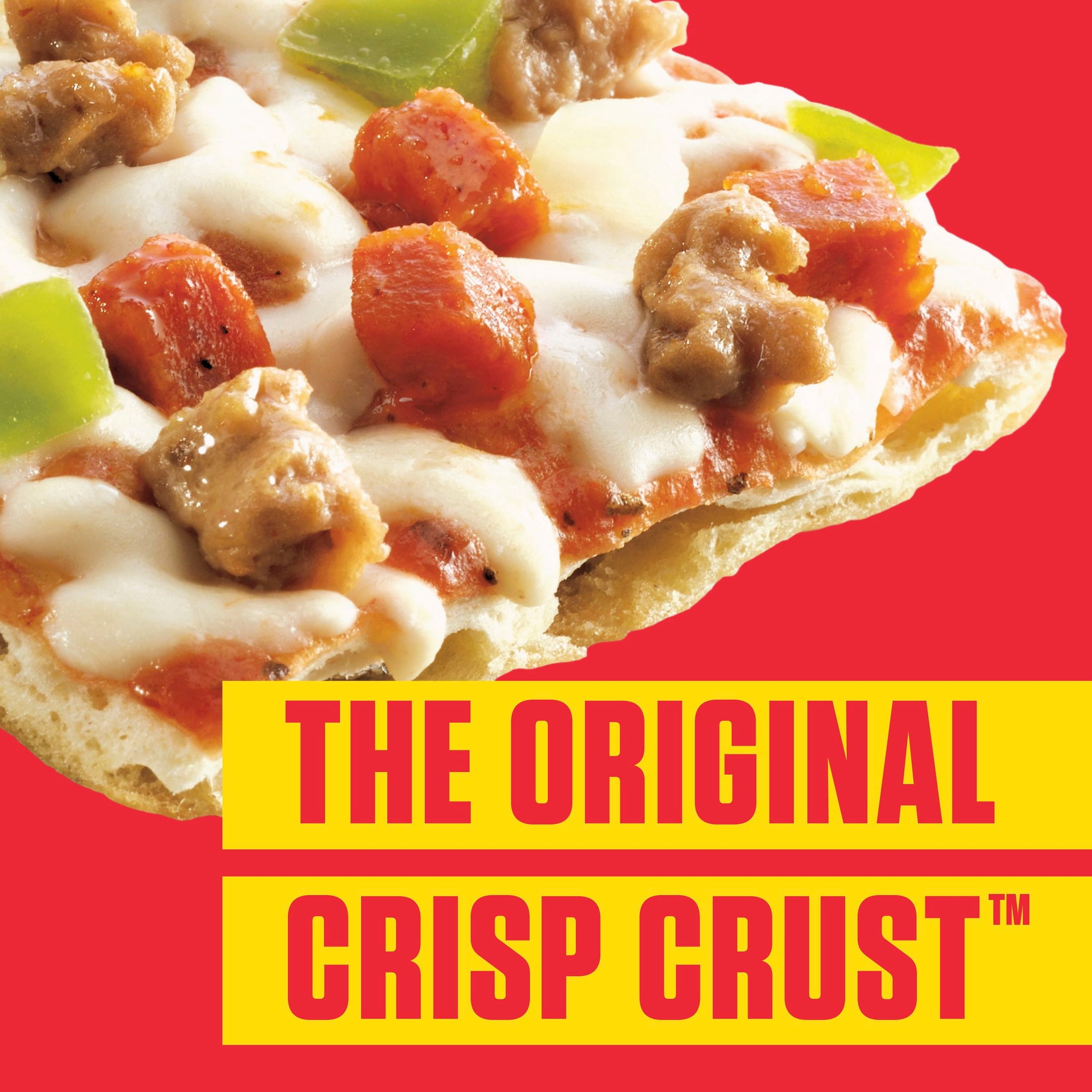 Totino's Party Pizza, Supreme, Oven Ready, Thin Crust, 19g Protein, 10.9 oz (Frozen)