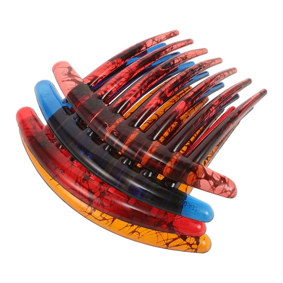 4pcs Minimalist Hair Combs for Women Side French Combs for Fine Thin Hair Elegant Hair Comb Decorative Hair Combs for Women