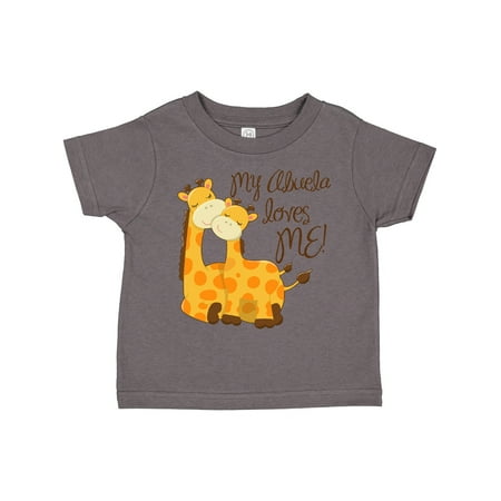 

Inktastic My Abuela Loves Me! Gift Toddler Boy or Toddler Girl T-Shirt
