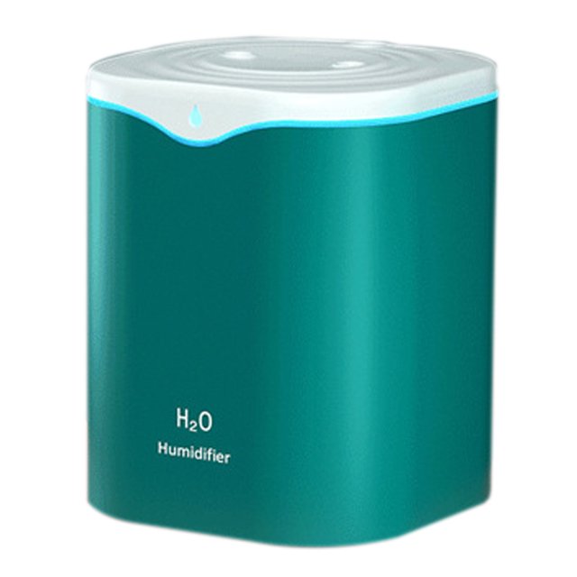 Humidificadores para el dormitorio, humidificador de niebla fría de 2L para el dormitorio, humidificador de escritorio portátil USB