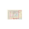 thumbnail image 3 of Historic State Map - Texas - Mitchell 1874 - 34.15 x 23 - Vintage Wall Art, 3 of 5