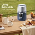thumbnail image 4 of Atilioo Coffee Grinder, Cordless Electric Spice Herb Grinder with Stainless Steel Blades, Low Noise, Ideal for Home/Travel/Camping, Blue, 4 of 10