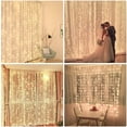 thumbnail image 2 of Guirlandes Lumineuses pour Chambre, Guirlande Rideau Étanche IP44, Modes Réglages Minuterie et Télécommande pour Déco Intérieure Extérieure, Luminosité Réglable Basse Tension 8 Connectables pour, 2 of 7
