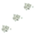 thumbnail image 4 of maskred 50 Pcs Plateau Rond Vierge Pendentif Collier Base DIY Cabochon Argent Blanc 43x22mm 3Set, 4 of 6