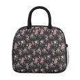 thumbnail image 2 of Womens Pioneer Flower Floral Print Pattern Lunch Box for Work,Insulated Lunch Bag for Women,Loncheras Para Mujer,Leakproof Adult Lunch Bag for Work,Beach,Travel,Picnic,Camping, 2 of 7