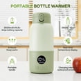 thumbnail image 3 of Calentador de biberones portátil HASLIFE de 380 ml con recipiente de fórmula, 3 of 8