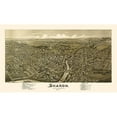 thumbnail image 3 of Fowler 14x10 Black Modern Framed Museum Art Print Titled - Sharon Pennsylvania - Fowler 1901, 3 of 5