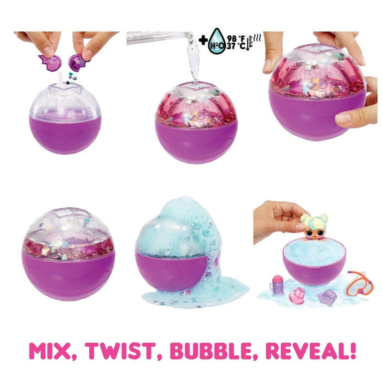  L.O.L. Surprise! Bubble Surprise Deluxe - Collectible Dolls,  Pet, Baby Sister, Surprises, Accessories, Unboxing, Color-Change Foam  Reaction - Great Gift for Girls Age 4+ : Toys & Games