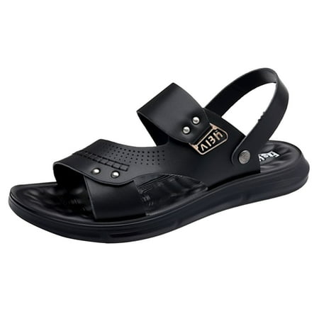 XDDST Slip On Shoes Men Sport Sandals Athletic Summer Beach Slipper Slides Shoes Outdoor Hiking Thong Flip Flops Sandals
