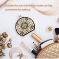 thumbnail image 5 of Portable Folding Mirror Compact Double Sided Travel Mirror Small Makeup Mirror Use Present for Women Traditional Intricate Pattern, 5 of 7