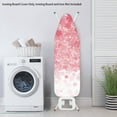 thumbnail image 3 of HELLHERO Ironing Board Cover Only (No Board), Pink Cherry Blossom Floral Print, Fits Standard Size 15x54", Scorch Resistant Pad, 3 of 5