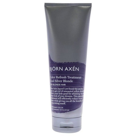 Bjorn Axen Color Refresh Treatment - Cool Silver Blonde , 8.45 oz Hair Color