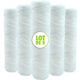 thumbnail image 2 of Set of 5 Spiral Water Filter Cartridges Anti-sediment 9 3/4 inch - 5 microns Compatible with 10 inch filters Made in France-cross null null null n..., 2 of 3
