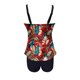 thumbnail image 5 of WILLBEST Trajes de Baño Niña Natación Conjunto de Bikini Con Estampado Floral Para Mujer Traje de Baño de Dos Piezas de Cintura Alta Tankini Con Tirantes Traje de Baño de Playa 1423, 5 of 5