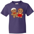 thumbnail image 3 of Inktastic Gingerbread Couple Youth T-Shirt, 3 of 5