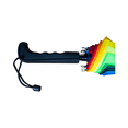 thumbnail image 3 of Paraguas Sombrilla Semiautomática Importadora La Merced Arcoiris Tela Repelente Mod.SO58254, 3 of 4