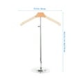 thumbnail image 2 of HEANUJJ Metal Clothes Display Rack Adjustable T Shirt Hanger Stand, 2 of 8