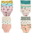 thumbnail image 4 of Premium 12-Pack Cotton Briefs for Toddler Girls - Sizes 2T, 3T, 4T, 5T, 6T, 7T | Comfortable and Stylish Underwear, 4 of 5