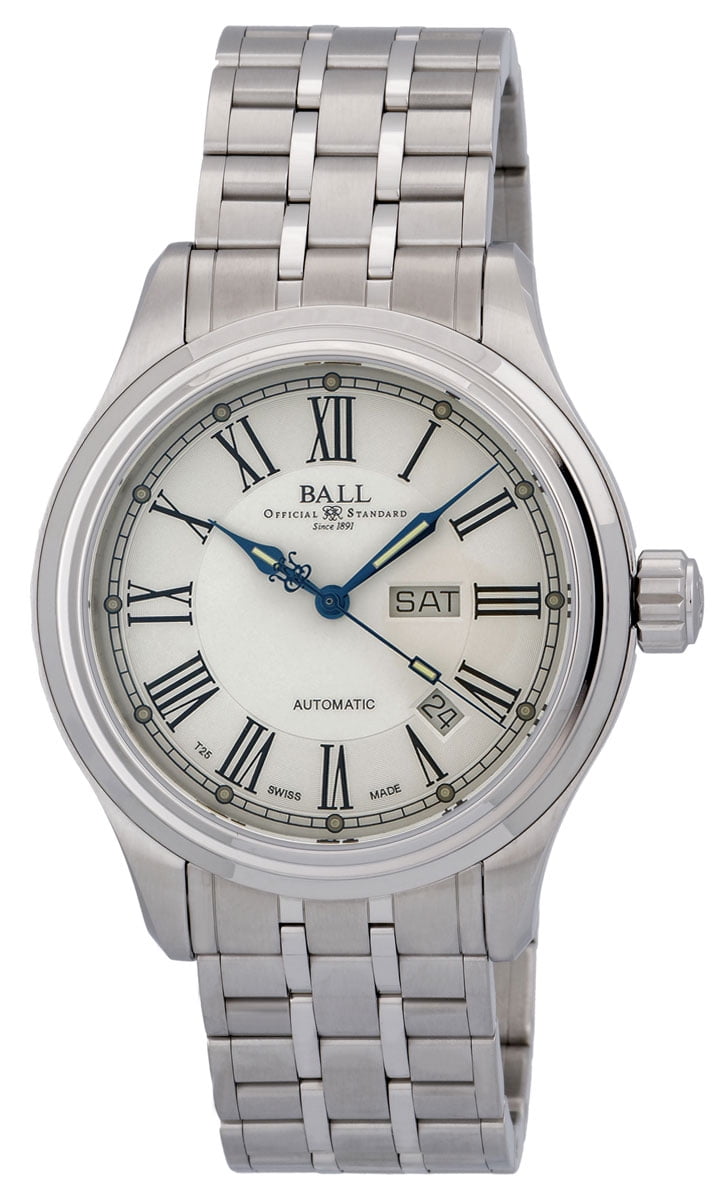 ball trainmaster roman automatic watch