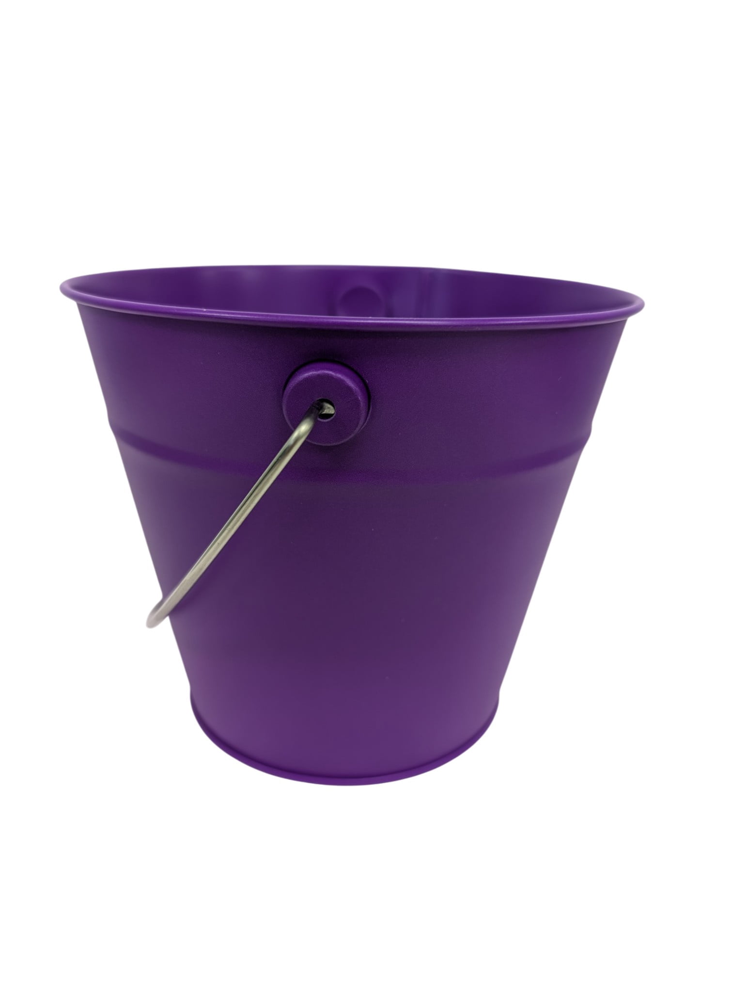 Purple Tin Pail with Handle Party Favor, by Way To Celebrate