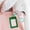 Green, variant on Star Charm Card Holder, Cute Id Badge Holder, 3 Inch Photo Card Case for Students, Great for Bus Pass, Meal Card & Id Cards, Hanging Loop Design, Easy To Attach To Keys Or Bag